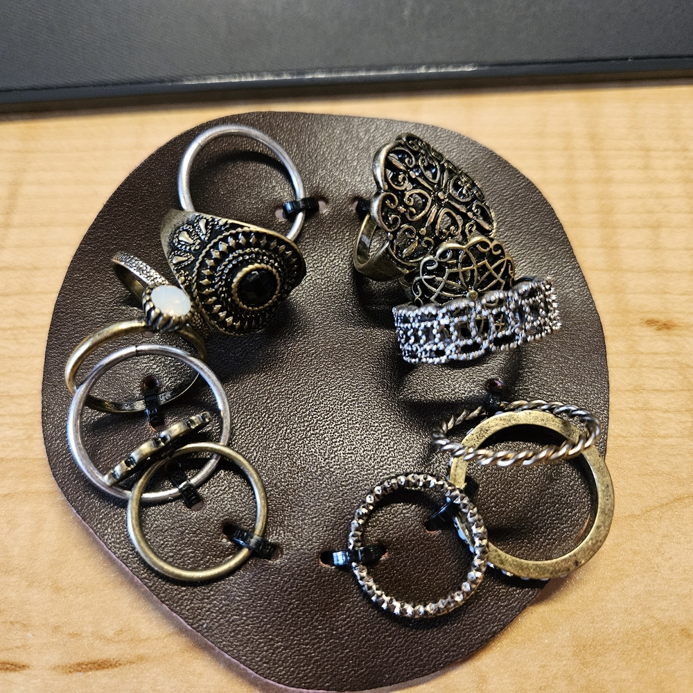 Altar'd State Gold and Silver Statement Rings